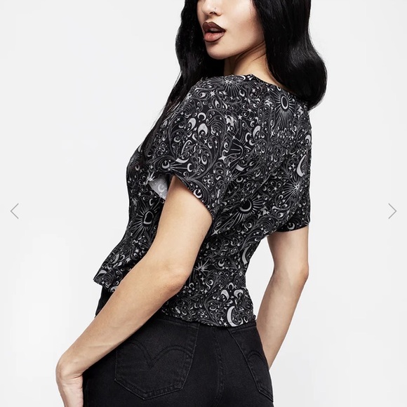 Stellaluna button up short sleeve top - Picture 3 of 5